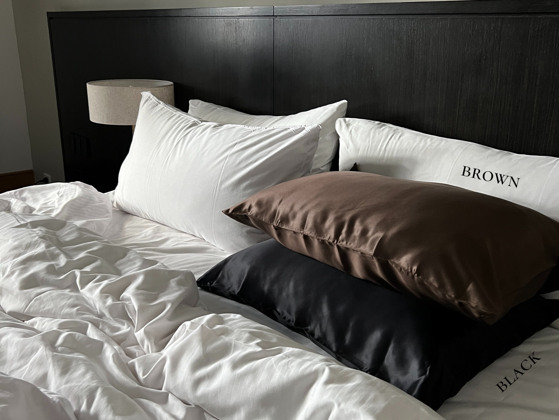 Get the beauty sleep you deserve with our Hyaluronic Acid Infused Silk Pillowcase. The silky smooth fabric is gentle on your skin and hair while the infused hyaluronic acid provides hydration, leaving you with a refreshed and rejuvenated complexion. Say goodbye to bed head and wake up to a glowing complexion every morning.