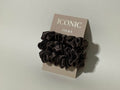 Save yourself from hair breakage and knots and allow our silky scrunchies to improve the quality of your hair's life! We use the highest quality (6A) 100% Mulberry silk that helps to ensure your endless experience. Antibacterial, hypoallergenic, and Hyaluronic Acid infused scrunchies.