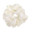 Antibacterial, hypoallergenic, and Hyaluronic Acid infused scrunchies hydrate your hair at all the time.