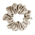 Save yourself from hair breakage and knots and allow our silky scrunchies to improve the quality of your hair's life! We use the highest quality (6A) 100% Mulberry silk that helps to ensure your endless experience. Antibacterial, hypoallergenic, and Hyaluronic Acid infused scrunchies.
