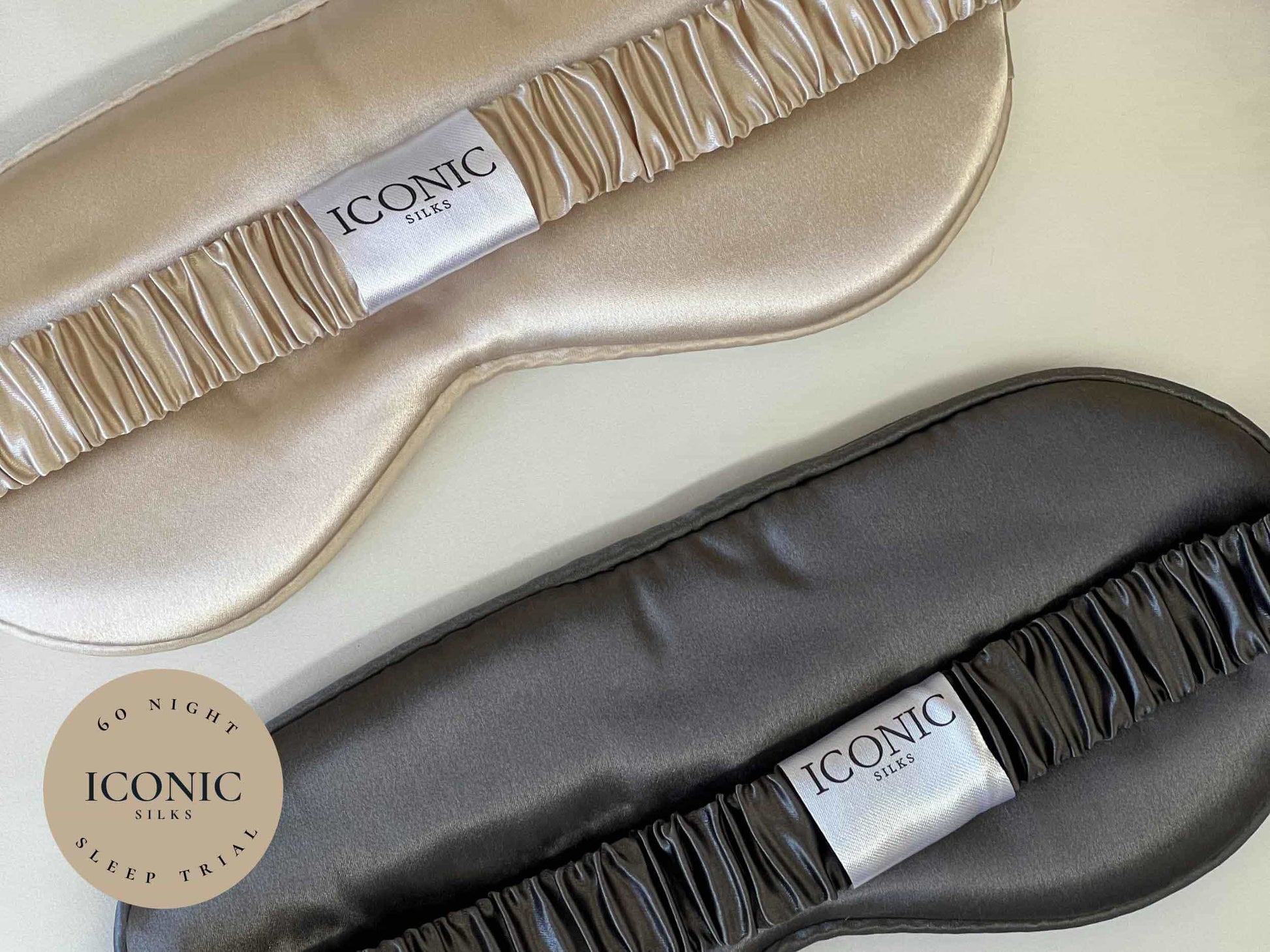 Get a better night's sleep with our Hyaluronic Acid infused Silk Eye Masks. These silk masks are designed to hydrate and rejuvenate the delicate skin around your eyes, leaving you with a refreshed and youthful appearance. The combination of silky soft fabric and hydrating Hyaluronic Acid creates the ultimate spa experience in the comfort of your own home.